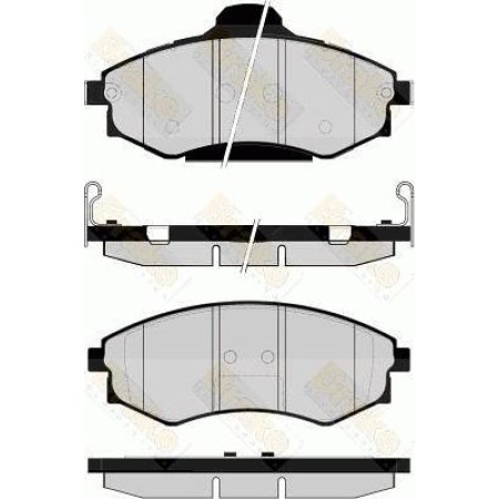ABE C10503ABE - Brake Pad Set, disc brake pentru HYUNDAI HIGHWAY VAN (2000–2004)