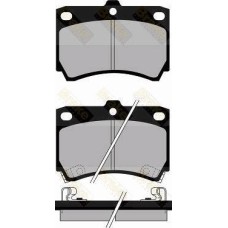 ABE C13036ABE - Kit pastiglie freno, Freno a disco pentru MAZDA 323 C IV (1989–2000)