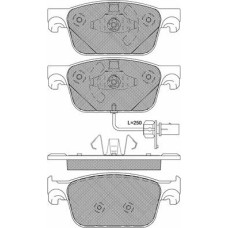 ABE C1A058ABE - Brake Pad Set, disc brake pentru AUDI A4 B9 (2015–prezent)