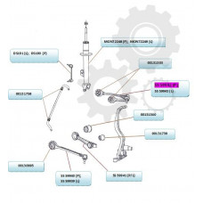 Wielophangarm DODGE MAGNUM Fabrikant AKUSAN SS 59942