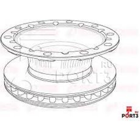 C.E.I. 215.131 - Brake Disc