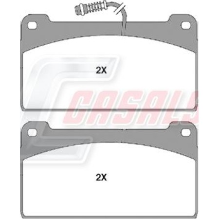 Textar 2976501 - Brake Pad Set, disc brake