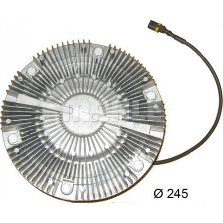 Stel. radiateurventilator Aantal pinnen ventilatorkoppeling. 2 MAN TGA TGS I TGX I ​​D2066LF01-D3876LF02 12.00- MAN TGA (H36), 03.2000 - MAHLE CFC 125 000P