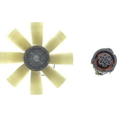 Fã. radiador Embreagem do ventilador com número de pás do ventilador 680mm. 8 número de pinos. 5 VOLVO FM FM12 FM9 D12C340-D9B380 08.9 VOLVO FM9 (FM9), 12.2001 - 09.2005 MAHLE CFF 439 000P