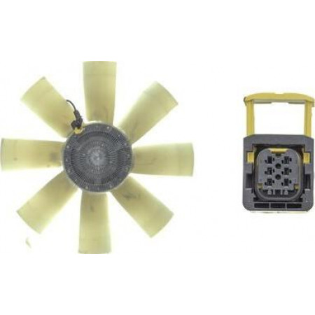 Ventilateur. radiateur Embrayage ventilateur avec ventilateur 680mm nombre de pales 8 nombre de broches 6 RVI C K T DTI11-122HH-DTI13-122HM 01.13 RENAULT TRUCKS C, 01.2013 - MAHLE CFF 477 000P