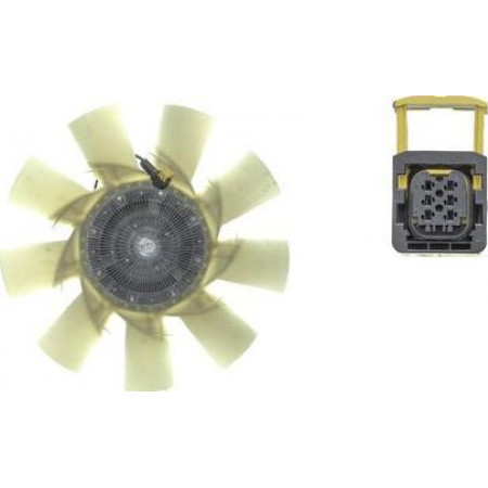 Ventilateur. radiateur Embrayage ventilateur avec ventilateur 650mm nombre de pales 11 nombre de broches 6 RVI D DTI11-122HH-DTI8-122HS 01.13- MAHLE CFF 506 000P