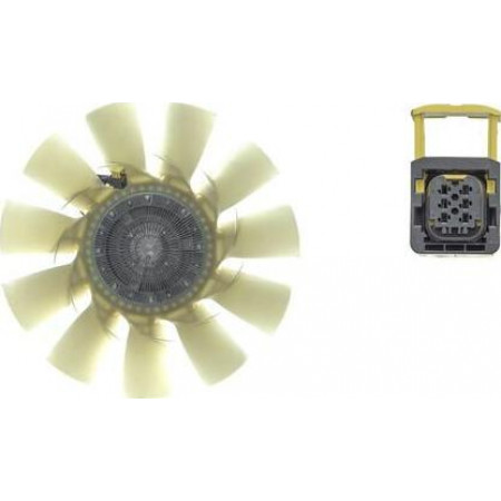 Ventilateur. radiateur Embrayage de ventilateur avec ventilateur 650mm nombre de pales 11 nombre de broches 6 AUDI A6 ALLROAD C7 A6 C7 A7 CCAA-CZVF AUDI A6 Avant (4G5, 4GD, C7), Touring, 05.2011 - 09.2018 MAHLE CFF 507 000P