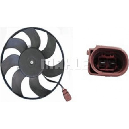 Ventilador de motor eléctrico. Ventilador de radiador apto para derecha e izquierda. AUDI A1 A3 SEAT ALTEA ALTEA XL IBIZA IV IBIZA IV SC VW JETTA IV (162, 163, AV3, AV2), Sedán, 04.2010 - MAHLE CFF 186 001S