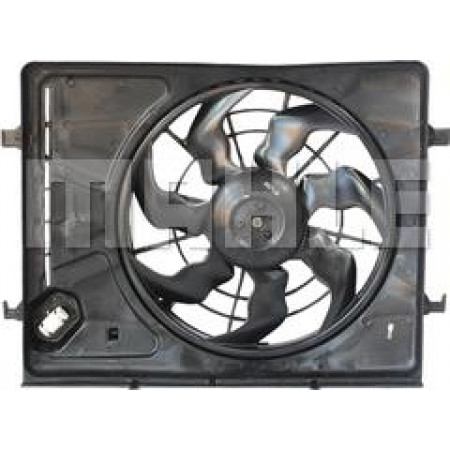 Admirador. Radiador Ventilador del radiador con carcasa encaja. HYUNDAI ELANTRA IV I30 2,0 06,06-06,12 HYUNDAI i30 (FD), gira, 10,2007 - 06,2012 MAHLE CFF 266 000P