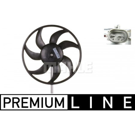 Lüfter. Kühler Kühlerlüfter OPEL MERIVA B 1.4 06.10-03.17 VAUXHALL MERIVA Mk II (S10), Van, 06.2010 - MAHLE CFF 231 000P