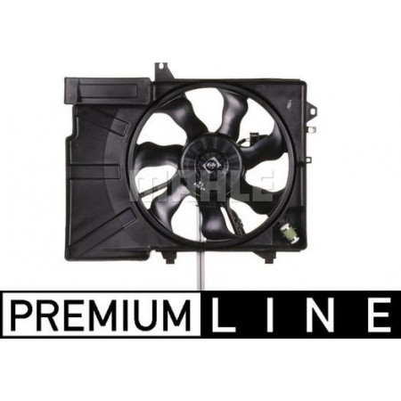 Ventilateur. radiateur Ventilateur de radiateur avec boîtier HYUNDAI GETZ 1.1-1.3 09.02-09.05 HYUNDAI GETZ (TB), Berline, 06.2001 - 01.2011 MAHLE CFF 227 000P