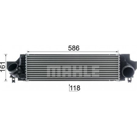 Ladeluftkühler. Ladeluftkühlerkompressor BMW 2 F45
