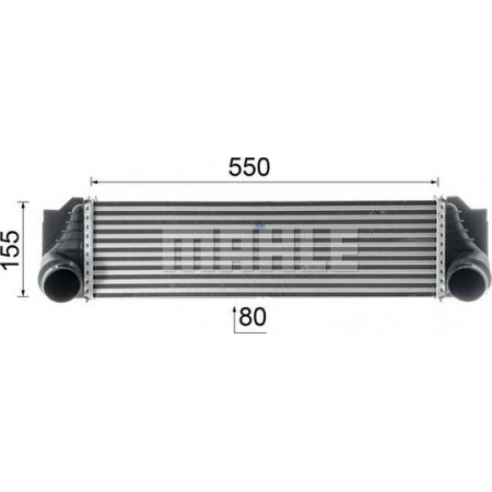 Intercooler. Compressor de intercooler BMW 5 F10 5 F11 5 GRAN TURISMO F07 7 E65 E66 E67 7 F01 F02 F03 F04 2.0D -3.0D 09.02-02.1 BMW 7 - IV (E65, E66, E67), sedan, 07.2001 - 12.29.29.
