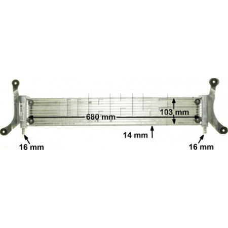 Interkoeler. Intercoolercompressor AUDI Q7 VW TOUAREG 3.0D-4.2D-5.0D 10.02-08.15 VW TOUAREG (7LA, 7L6, 7L7), Crossover, 10.2002 - 01.2013 MAHLE CIR 6 000P