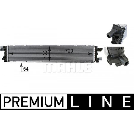 Intercooler. compresor Intercooler AUDI A4 B8 A5 A6 ALLROAD C7 A6 C7 A7 Q3 1.4-2.0D-3.0 11.08-10.18 AUDI A5 (8F7), Sabrioleta, 02.2009 - 01.2017 MAHLE CIR 1 000P