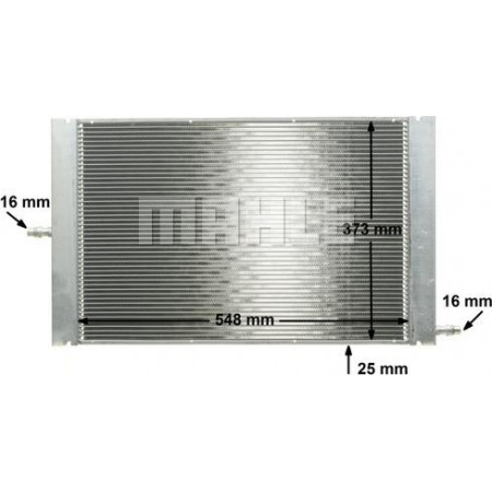 Intercooler. Intercooler compressor LAND ROVER RANGE ROVER III 5.0 09.09-08.12 LAND ROVER RANGE ROVER III (L322), Crossover, 03.2002 - 12.2012 MAHLE CIR 7 000P