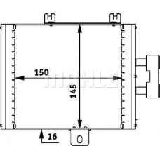 Ölkühler. Motoröl Ölkühler MERCEDES S C215 S W220 SL R230 2.8-6.3 10.98-01.12 MERCEDES-BENZ S-KLASSE (W220), Limousine, 09.1998 - 08.2005 MAHLE CLC 47 000P