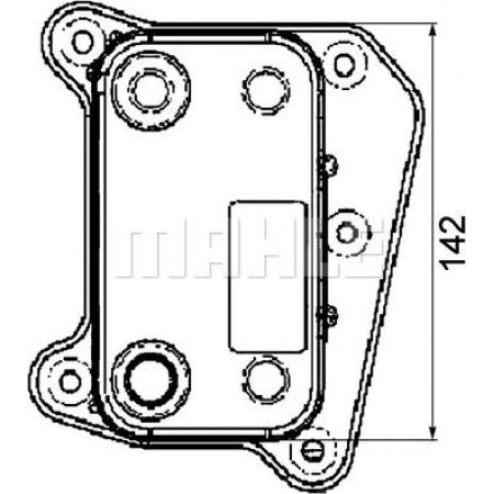 Radiator ulei. ulei motor Oil radiator MERCEDES C T-MODEL S202 C W202 E T-MODEL S210 E W210 2.1D-2.2D 09.97-03.03 MERCEDES-BENZ C-CLASS (W202), Sedan, 03.1993 - 05.2000 MAHLE CLC 38 000P