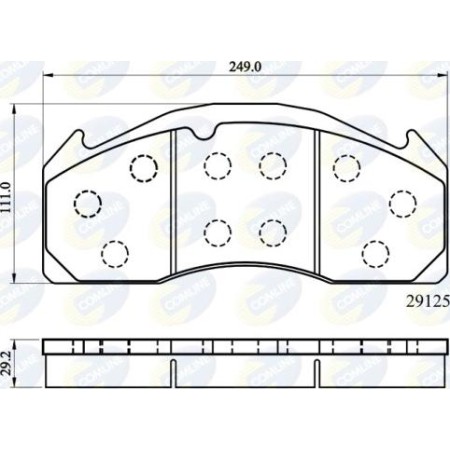 Textar 2927705 - Brake Pad Set, disc brake