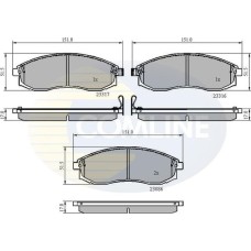 ABE C11074ABE - Kit de plaquettes de frein, frein à disque pentru MITSUBISHI ECLIPSE Convertible (1994–2005)