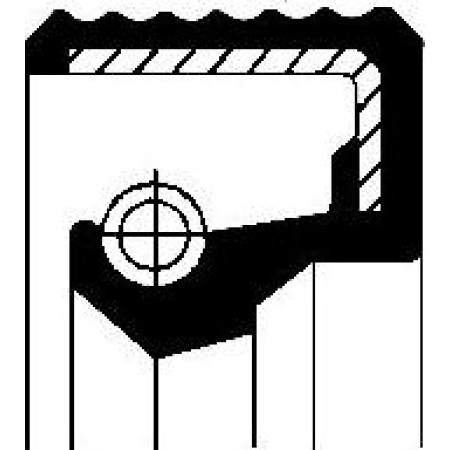 Corteco 01016881B - Shaft Seal, manual transmission