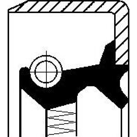 Corteco 12012235B - Shaft Seal, manual transmission