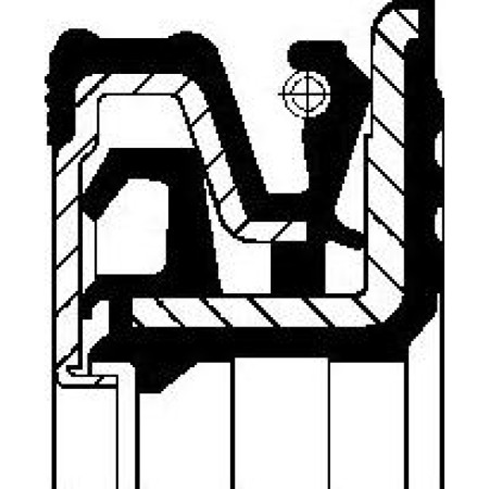 Corteco 49482285 - Shaft Seal, power take-off