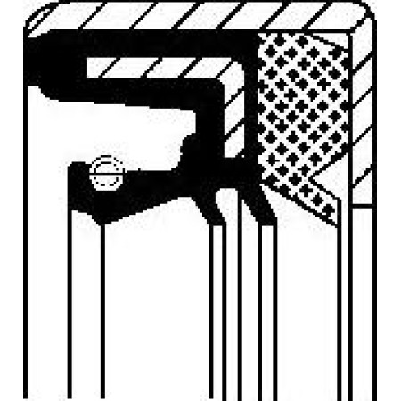 Corteco 01035711B - Shaft Seal, automatic transmission