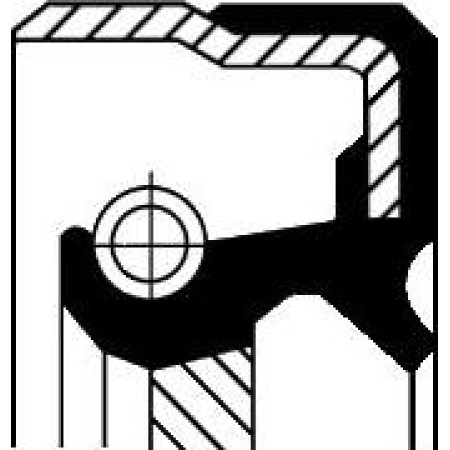 Corteco 12016675B - Shaft Seal, manual transmission