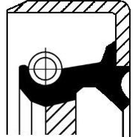 Corteco 12011970B - Shaft Seal, manual transmission