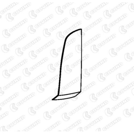 Covind 960/161 - Air Deflector, driver cab