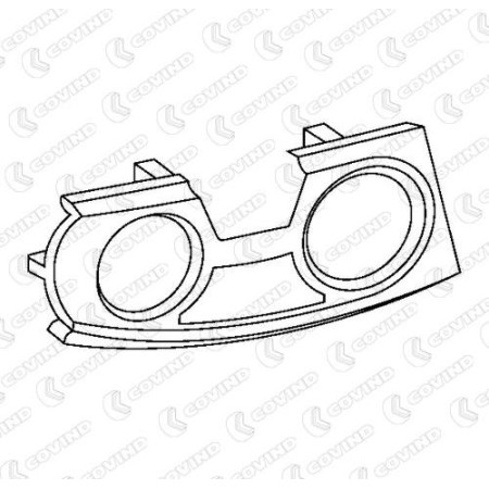 Covind 580/ 88 - Eyelid, fog light