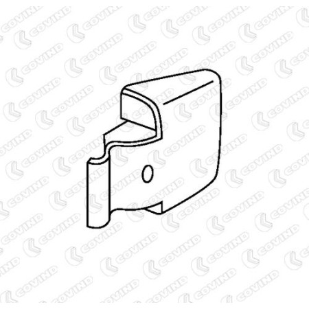 Covind 144/ 13 - Cover, housing, outside mirror