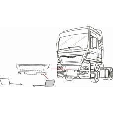 Covind TX2/ 89 - Mostrina, Paraurti