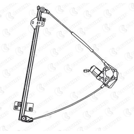 Covind XF0/165 - Window Regulator
