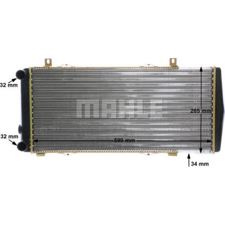 Radiator, engine cooling SKODA FELICIA II (6U1), Hatchback, 01.1998 - 06.2001 MAHLE CR 1513 000S