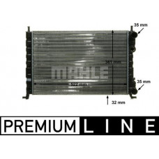 Kühler. Motorkühlung Motorkühler Manuell passend. FIAT PALIO SIENA STRADA 1.0-1.6 FIAT PALIO Weekend (178_, 173_, 373_, 374_), Touring, 04.1996 – MAHLE CR 130 000P