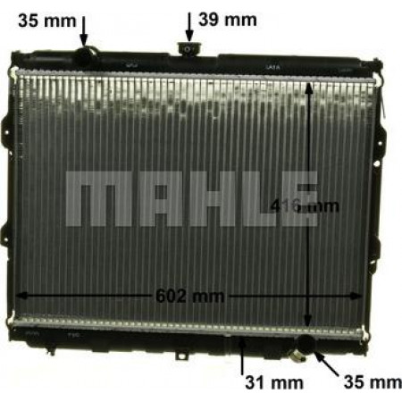 Radiador. resfriamento do motor Radiador do motor Ajustes manuais. HYUNDAI GALLOPER I GALLOPER II 2.5D-2.6D-3.0 HYUNDAI GALLOPER II (JK-01), Crossover, 02.1997 - 12.2003 MAHLE CR 1319 000P