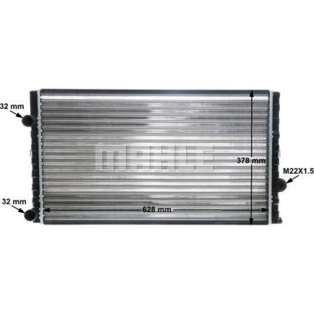 Radiateur, refroidissement du moteur VW GOLF IV (1E7), Cabriolet, 06.1998 - 12.2002 MAHLE CR 399 000S