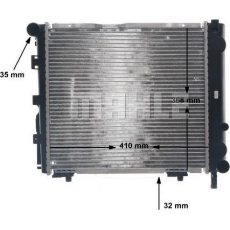 Radiator. engine cooling Engine radiator Manual fits. MERCEDES 124 C124 124 T-MODEL S124 124 W124 E A124 E C124 E T-MODEL MERCEDES-BENZ 124 (W124), Sedan, 12.1984 - 08.1993 MAHLE CR 275 000S