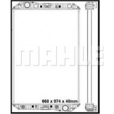 Radiator. engine cooling Low frame engine radiator fits. MERCEDES ACTROS ACTROS MP2 - MP3 AXOR AXOR 2 OM457.910-OM541 MERCEDES-BENZ AXOR, 09.2001 - 12.2005 MAHLE CR 713 000P