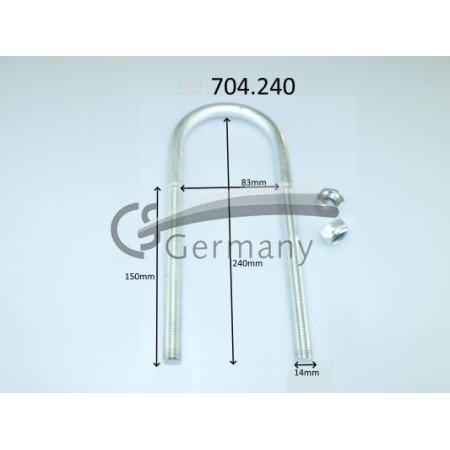 CS Germany 99.704.240 - Spring Clamp