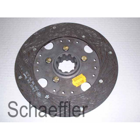 Organische koppelingsplaat 230 mm volledig profiel CASE IH 200 2000 300 400 B MAHINDRA 400 500 5000 MASSEY FERGUSON 100 20 200 2000 30 40 50 60 700 800 23C-BD-154 LUK 323 0220 46