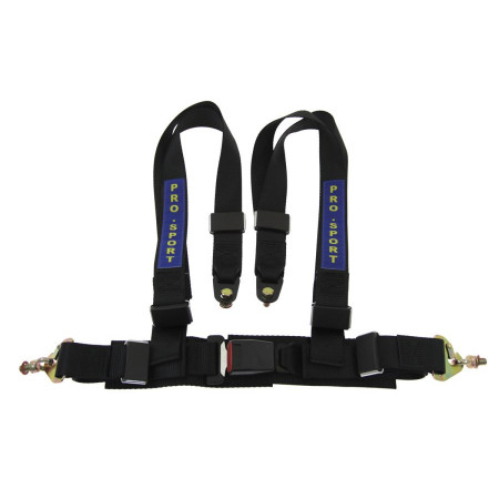 "Equipement intérieur PASY SPORTOWE PRO SPORT 4 PUNKTOWE - NOIR 2""" SPEEDMAX PP-PS-002