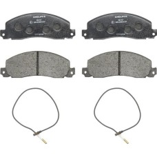 Delphi LP0504 - Kit pastiglie freno, Freno a disco