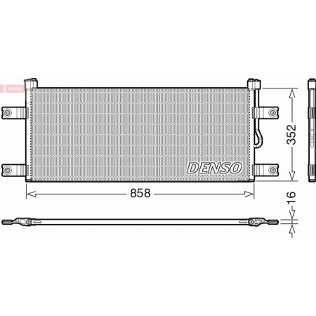 Denso DCN99069 - Condenser, air conditioning
