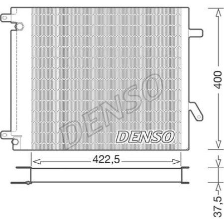 Denso DCN99000 - Condenser, air conditioning