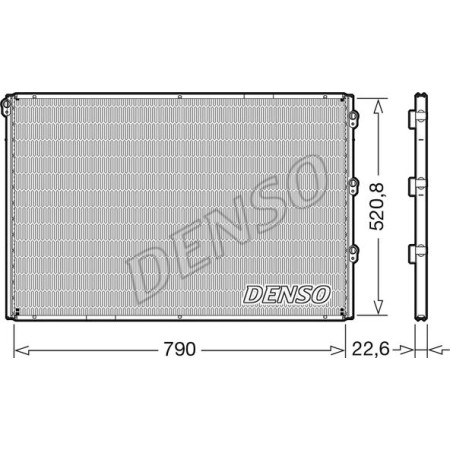 Denso DCN99079 - Condenser, air conditioning
