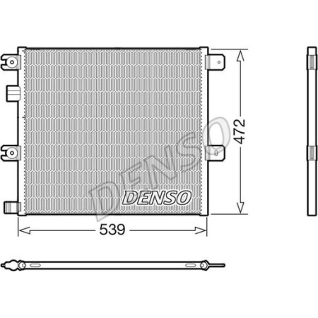 Denso DCN99077 - Condenser, air conditioning