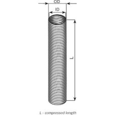 Dinex 94102 - Tubo corrugato, Impianto gas scarico